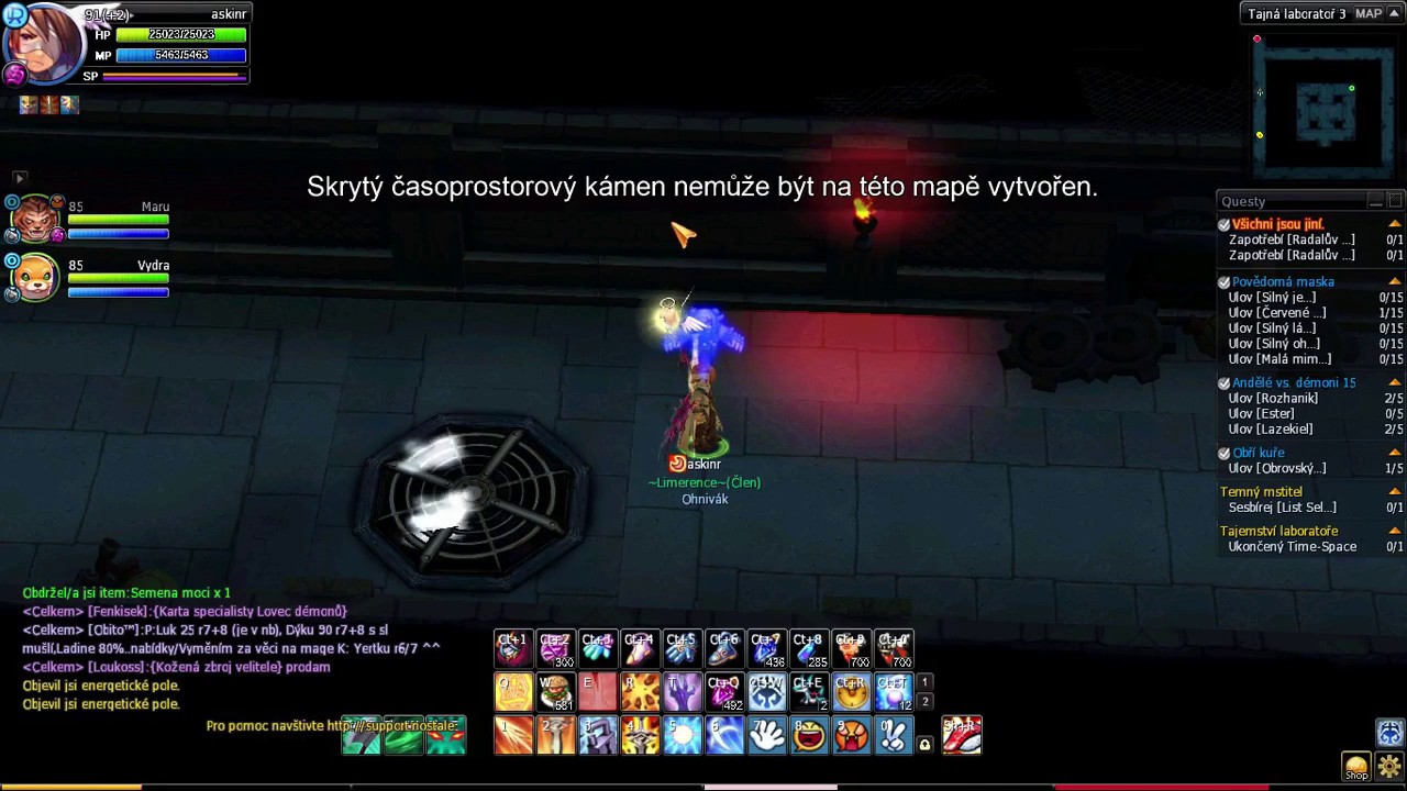 Nostale Radal Rings Timespace