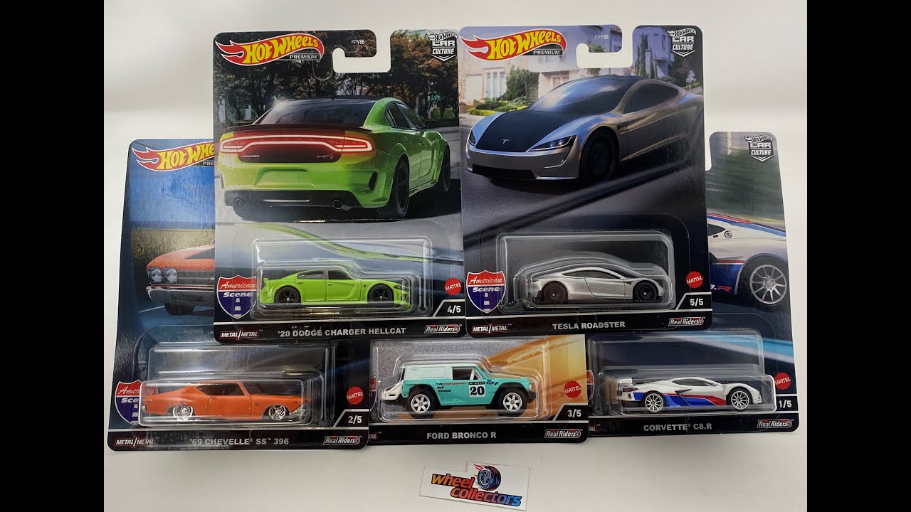 wheelcollectors.com presents 2022 Hot Wheels Car Culture J case unboxing! AMERICAN SCENE Car Culture