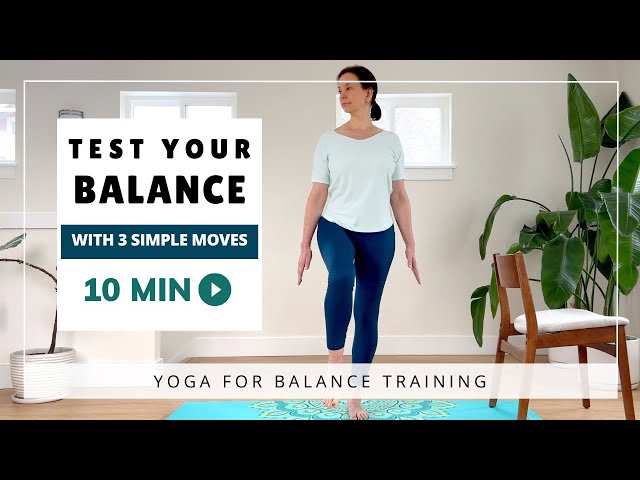 Test your balance with 3 simple moves 