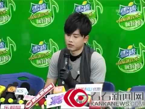 2011年度"雪碧榜"张杰后台采访