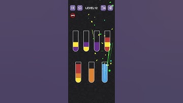 Water sort puzzle   Level 12