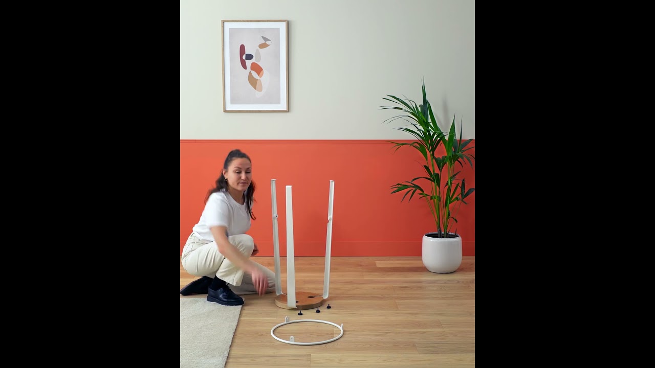 Sgabello Mi Lou & Big Lou di Tiptoe - Assemblaggio