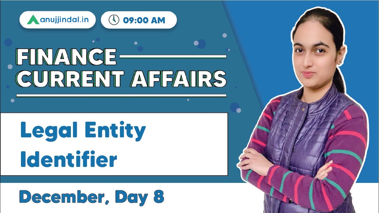 RBI Grade B Finance Current Affairs Legal Entity Identifier Dec 