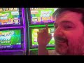 Upping My Bet After EVERY BONUS ON The Original Huff N Puff Slot Machine!