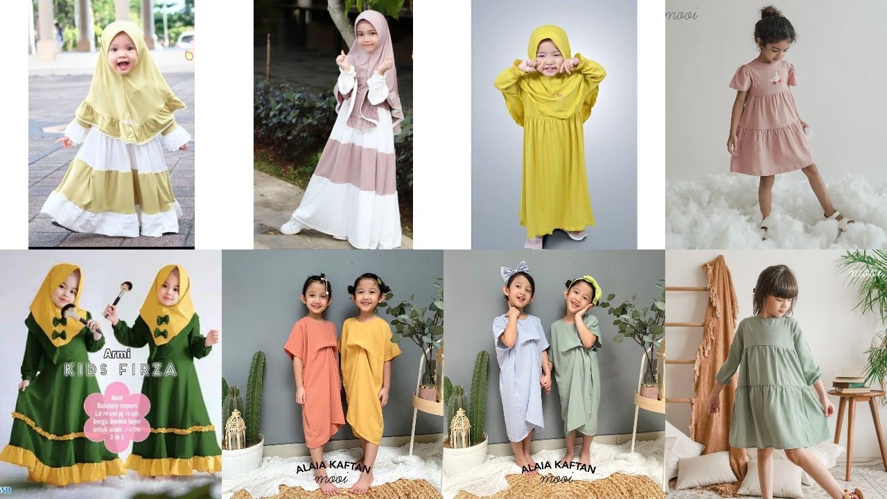 48 Model  Baju  Lebaran  2022 Anak  Perempuan  YouTube