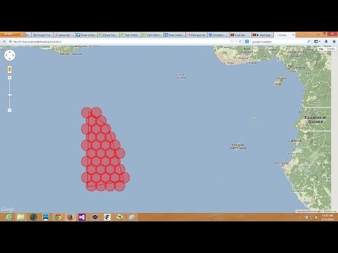 Py Script 2 Fill Poly on GMaps with Min circles