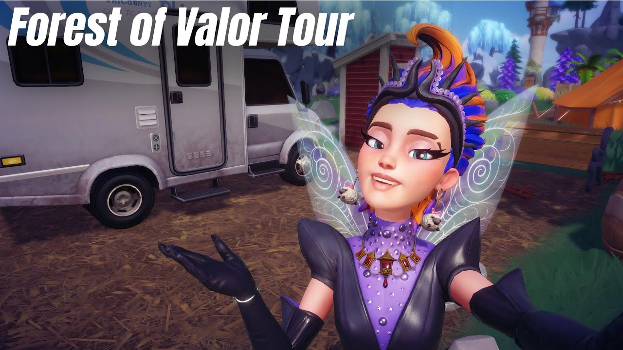 Explore the Enchanting Forest of Valor 🍂 | Disney Dreamlight Valley Inspiration