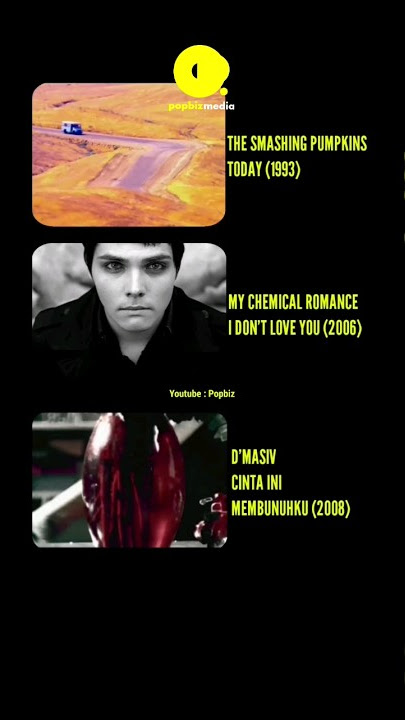 D'MASIV VS MCR VS SMASHING PUMPKINS #shorts #mcr #dmasiv #plagiat #popbizmedia #idontloveyou