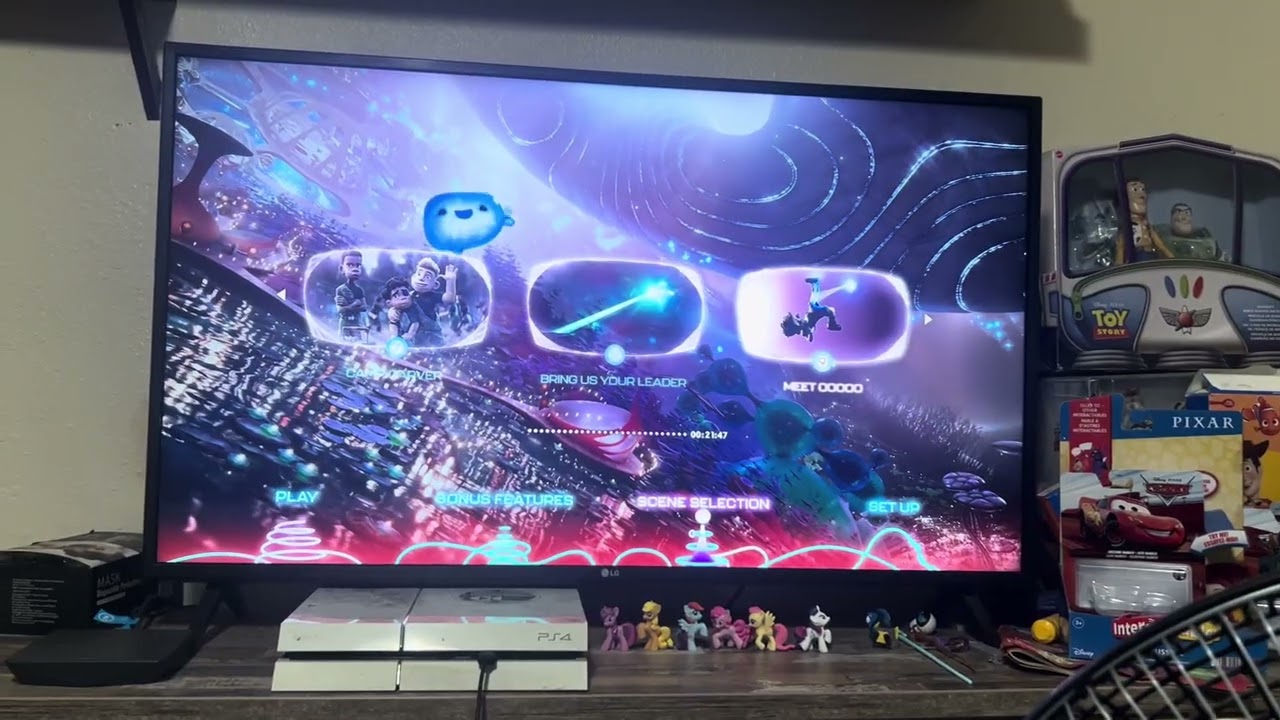 Elio Blu-Ray menu walkthrough 