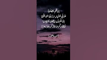 سورة هود الآية ١١٤ و ١١٥ بصوت الشيخ أحمد العجمي