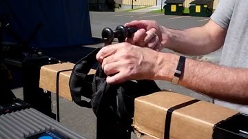 Vertical line array frame sling technique