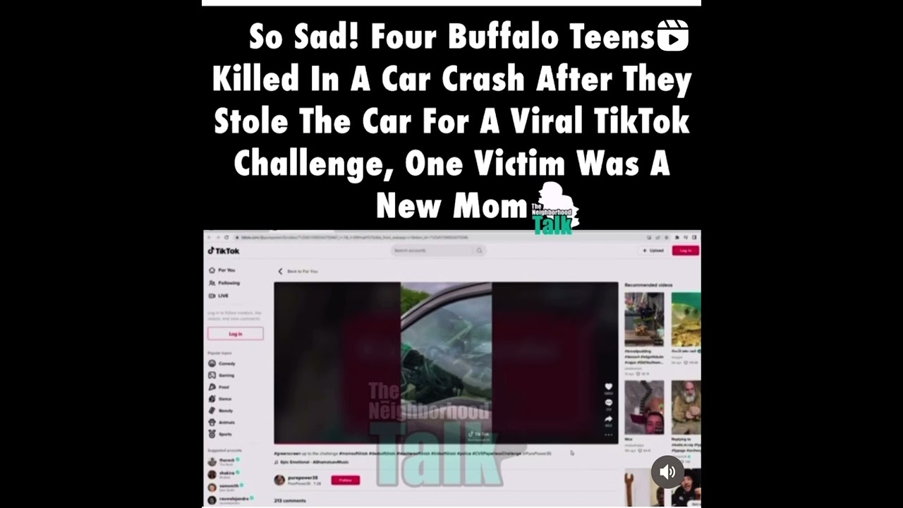 So Sad 4 Buffalo teenagers killed in Car Crash R.I.P.