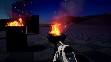 Unreal Engine 4 - Fire and Flames