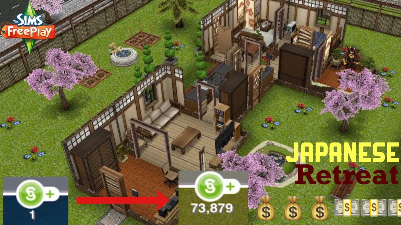 Sims Freeplay | Making Money Off The Japanese Retreat!! | Easy | Quick Money