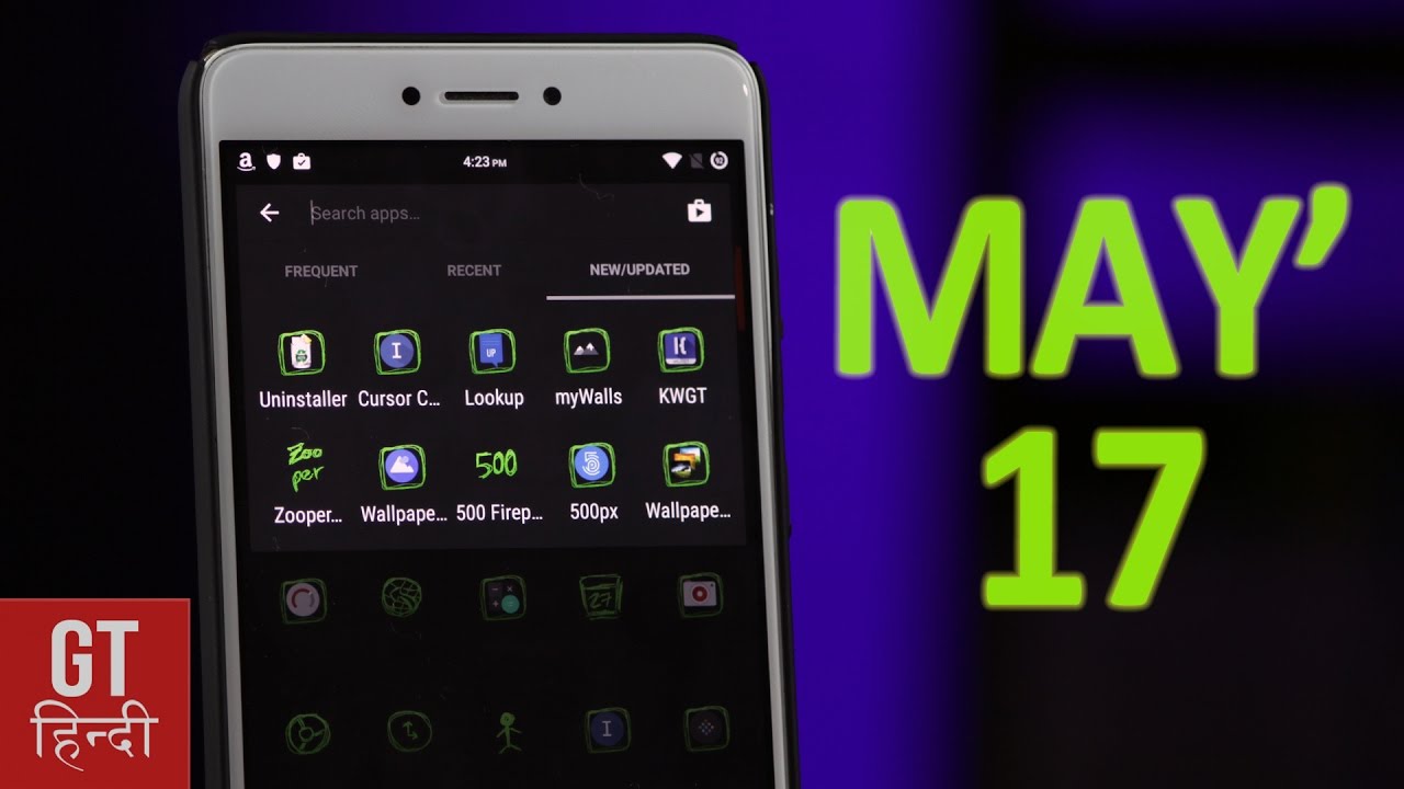 TOP 7 Android Apps MAY 2017 (Hindi-हिन्दी ) | GT Hindi - YouTube