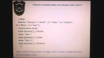 variable array part 1(TEKNIK INFORMATIKA UIR)
