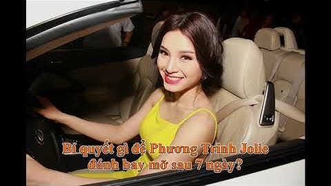 Diễn viên Ca sỹ Phương Trinh Jolie tiết lộ bí quyết sở hữu thân hình đồng hồ cát