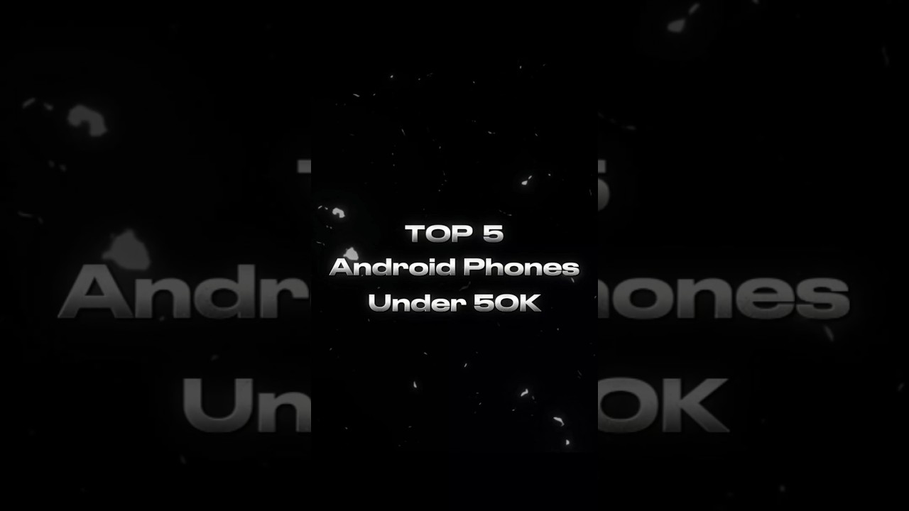 Top 5 Best Smartphones Under 50,000 🔥 | Premium Phones 2026 📱