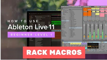 Ableton Live 11 Essential Training The Basics: Rack macros