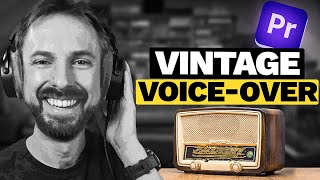 Make Your Voice Sound Vintage In Premiere Pro 1930S Radio Voice Masterpiece