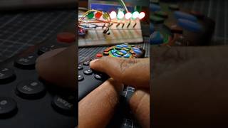 How to Control LED's with TV remote 😱 #trending #arduinoproject #shorts #automobile #engneering