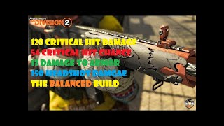 The division 2 the balance build change attribute make best pvp build and pvo on the floor