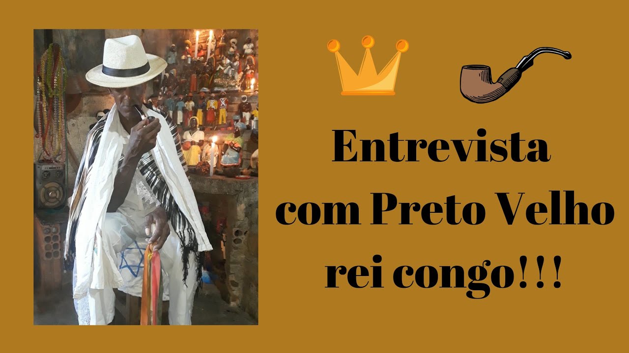 Entrevistando Preto Velho rei do congo🙏👴🏿🍃❤📿✡