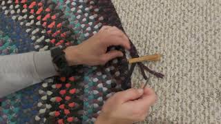 How to Finish a Braided Wool Rug