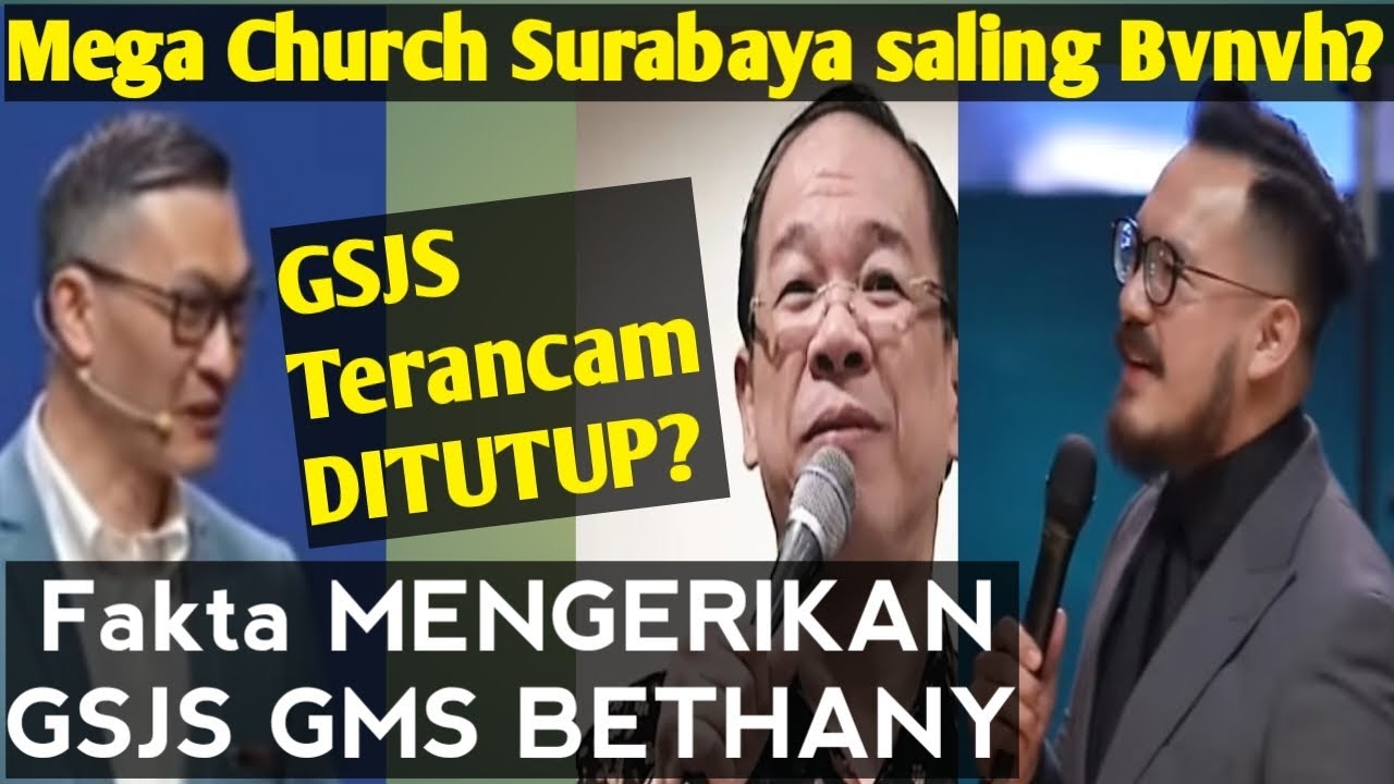GSJS TERANCAM DITUTUP, Pdt Samuel Gunawan ungkap fakta mengerikan persaingan gereja di surabaya