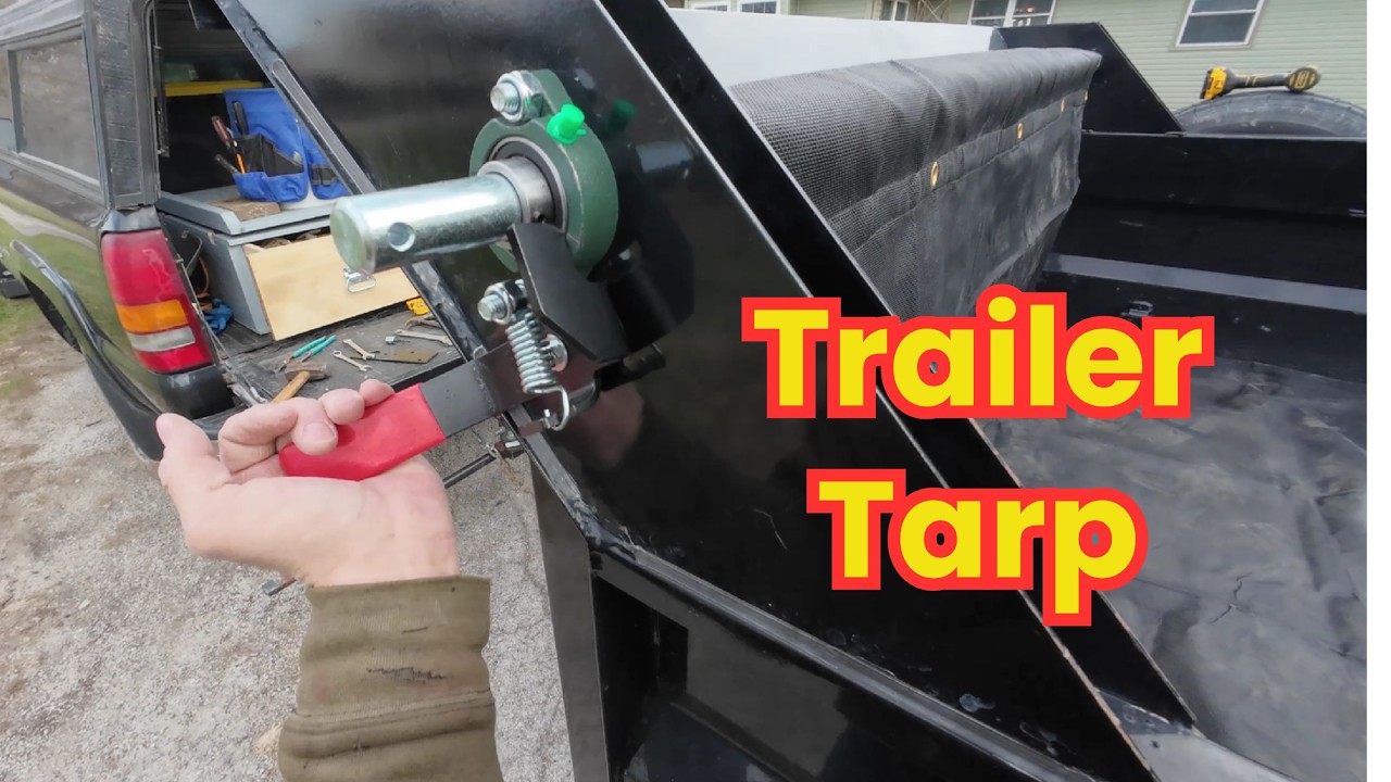 Dump Trailer Roll Tarp Installation