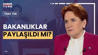 İYİ Parti Genel Başkanı Meral Akşener Habertürk'te I Teke Tek - 1 Mayıs 2023