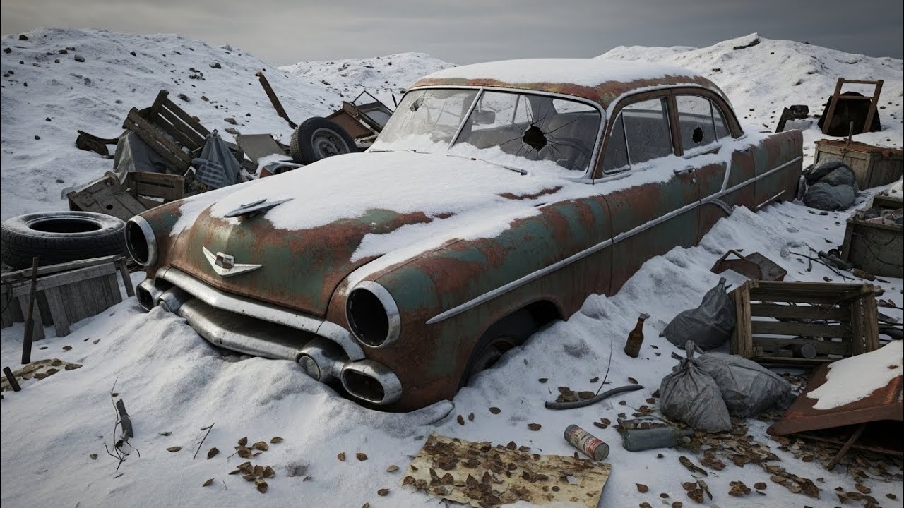 ASMR Car Restoration | 1959 Cadillac Eldorado Found in a Junkyard