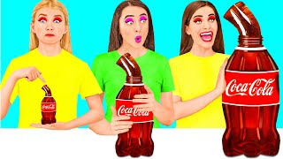 Küçük, Orta ve Büyük Tabak Meydan Okumasi | Müthiş Mutfak Püf Noktaları Hahanom Top Challenges