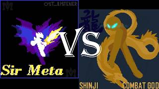Metaknight vs Shinji (Full Fight) screenshot 4