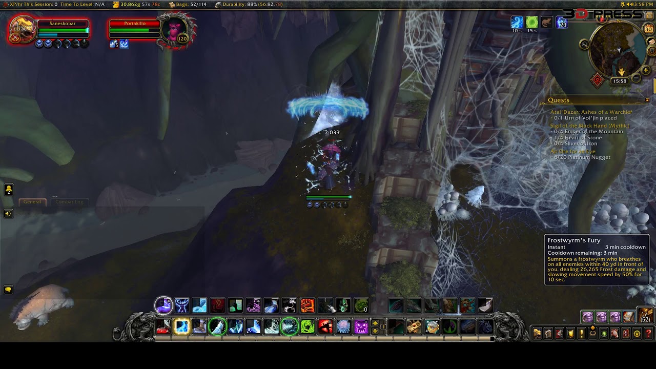 3D-Games: Portakillo [Mushroom Harvest] WoW Achievement