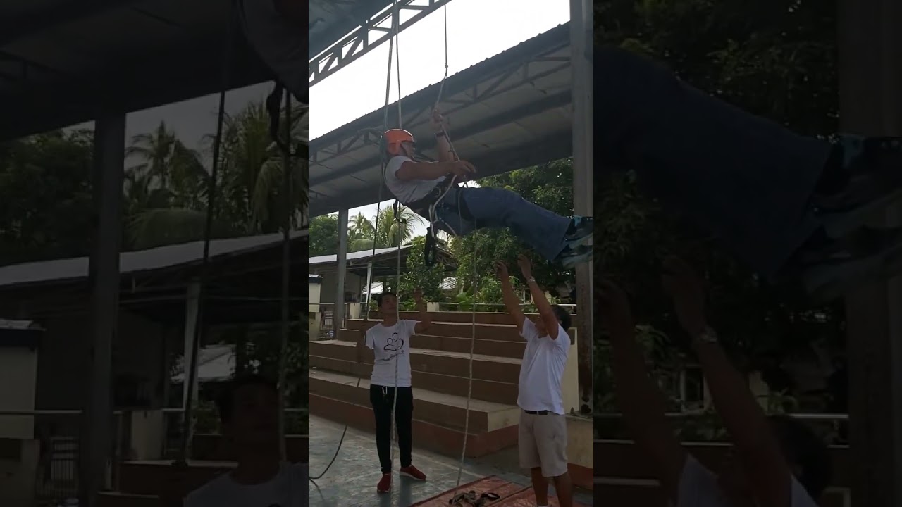 part3 fixing the broken rope "Basic training NDRRMO"