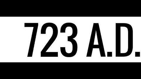 Years From 1 A.D. To 2021 With The Font Of Oswald