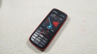 Nokia 5130 startup and incoming call