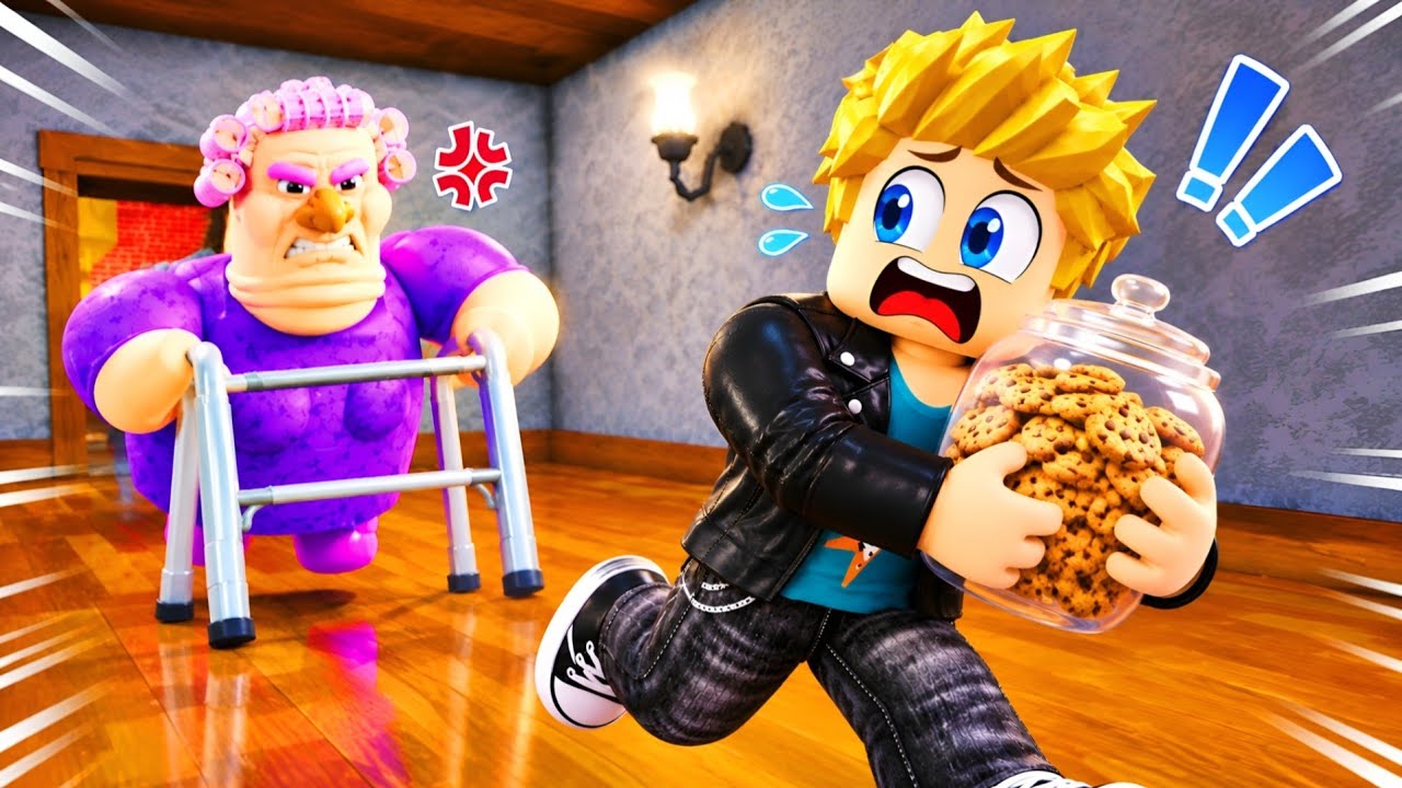 STEALING MY GRUMPY GRANNY COOKIES GONE WRONG! - YouTube