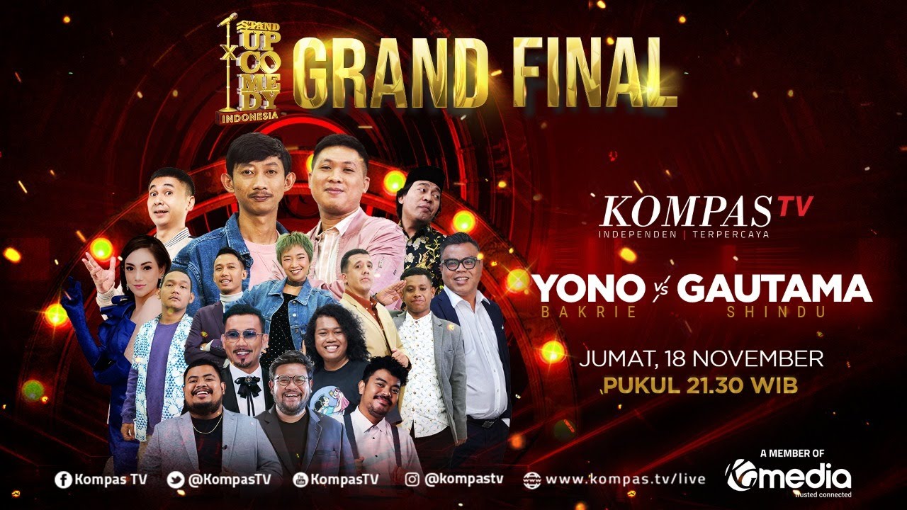 [FULL] GRAND FINAL SUCI X Stand Up Comedy Indonesia KompasTV YouTube