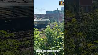 Class 66 Top and Tail Engineering Train Passing Slough | UK Freight Action #Shorts