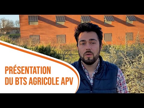 Formation BTS Agricole APV - LYCEE AGRICOLE TOULOUSE AUZEVILLE