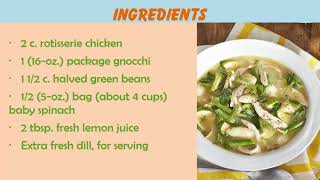Best Summer Vegetable, Chicken, and Gnocchi Soup Recipe