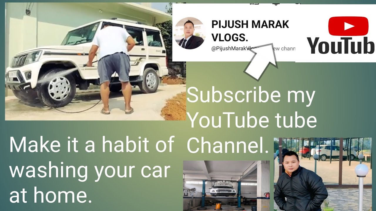 Make it a habit of washing your car at home