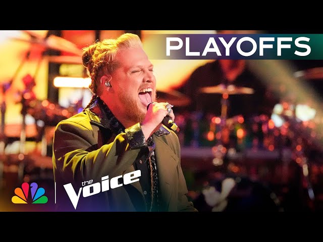 Huntley Honors His Daughter with David Kushner's Daylight | The Voice Playoffs | NBC class=