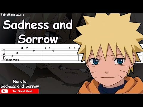 Naruto OST - Sadness and Sorrow Guitar Tutorial