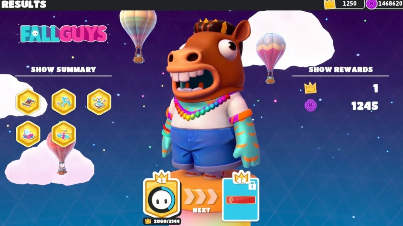 Fall Guys: Perfect Run (Horse Head)