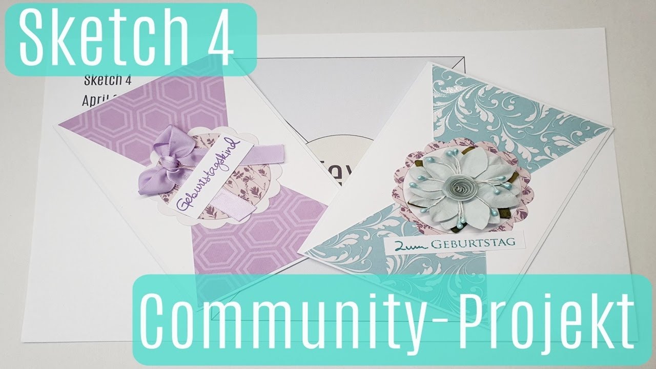 Sketch 4 ✿  Community Projekt ✿  Wir basteln zusammen ✿  Resteverwertung ✿