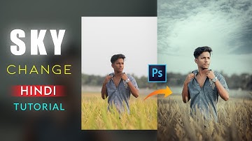 Photoshop sky replacement 2022 | Photoshop cc Photo Editing & Color Grading Tutorial - In Hindi