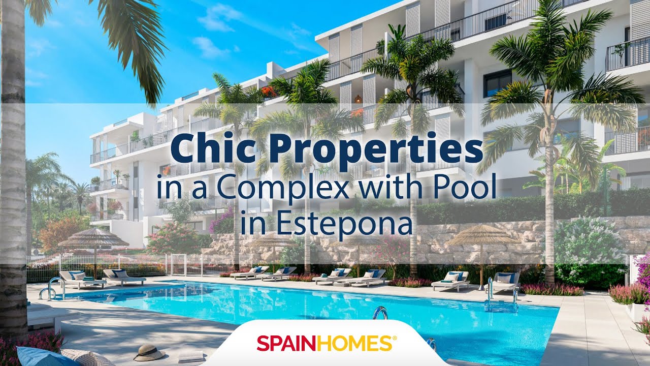 Chic Properties in a Complex with Pool in Estepona | Spain Homes ...